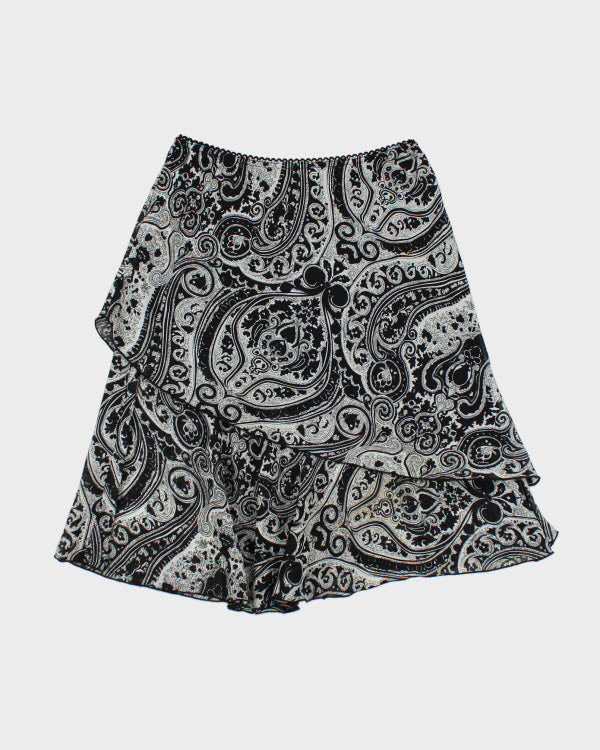 Y2k 00s Bellisa Pattern Skirt - M