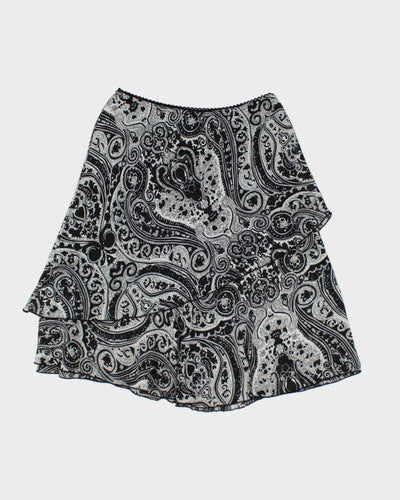 Y2k 00s Bellisa Pattern Skirt - M