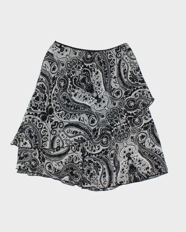 Y2k 00s Bellisa Pattern Skirt - M