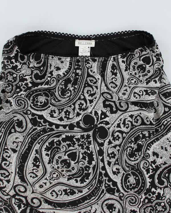 Y2k 00s Bellisa Pattern Skirt - M