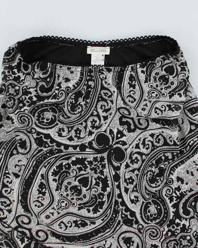 Y2k 00s Bellisa Pattern Skirt - M