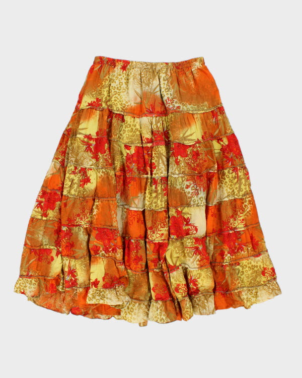 Y2k 00s Kerry Brooke Tiered Skirt - L