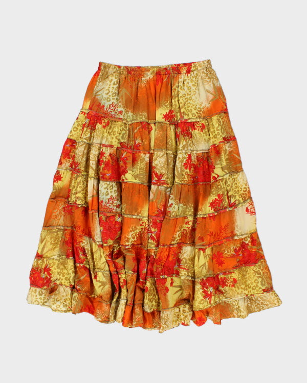 Y2k 00s Kerry Brooke Tiered Skirt - L