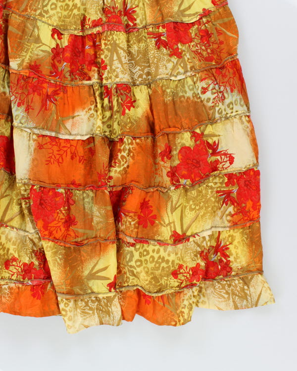 Y2k 00s Kerry Brooke Tiered Skirt - L