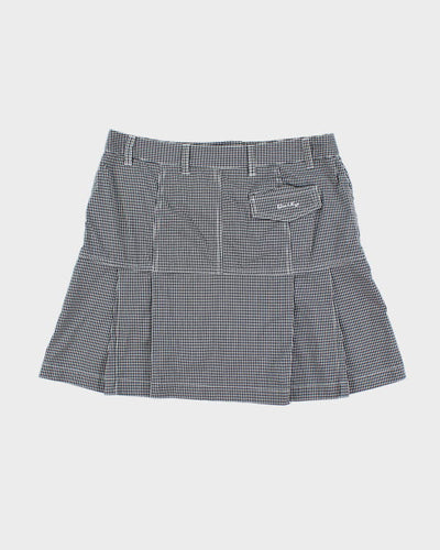 Y2k 00s Daily Sport Gingham Skirt - M