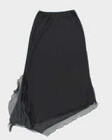 Y2k 00s M Collection Black Skirt - S