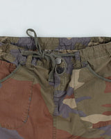 Y2k 00s Camo Mini Skirt - XS