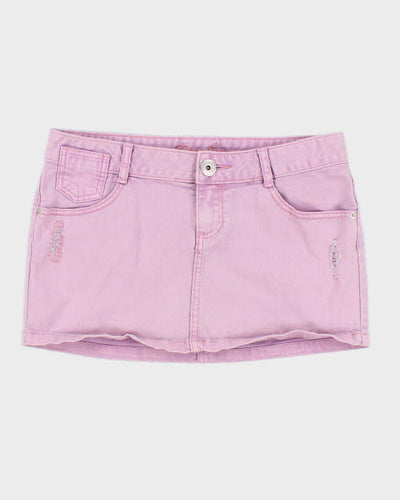 Y2k 00s Guess Denim Mini Skirt - S