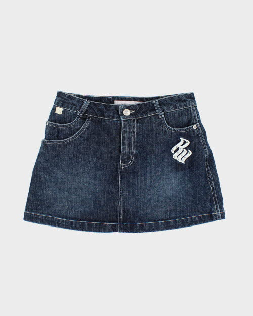 Y2k 00s Roka Wear Denim Skirt - XS