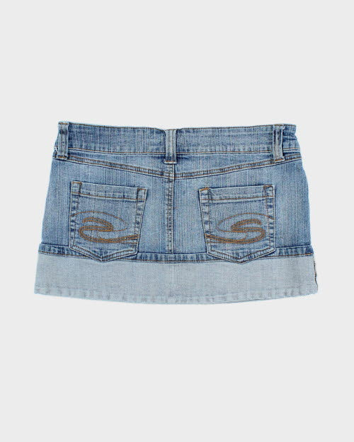Y2k 00s Seductions Denim Skirt - S