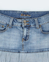 Y2k 00s Seductions Denim Skirt - S