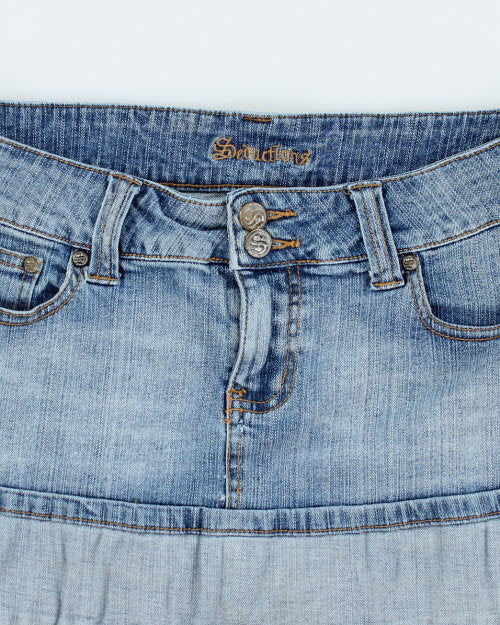 Y2k 00s Seductions Denim Skirt - S