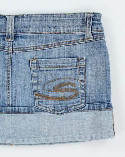 Y2k 00s Seductions Denim Skirt - S
