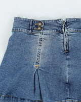 Y2k 00s Santa Barbra Denim Skirt - S