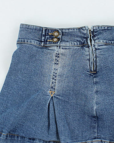 Y2k 00s Santa Barbra Denim Skirt - S