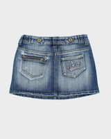 Y2k 00s Request Denim Skirt - XS