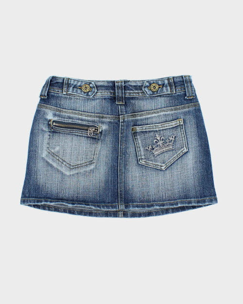 Y2k 00s Request Denim Skirt - XS