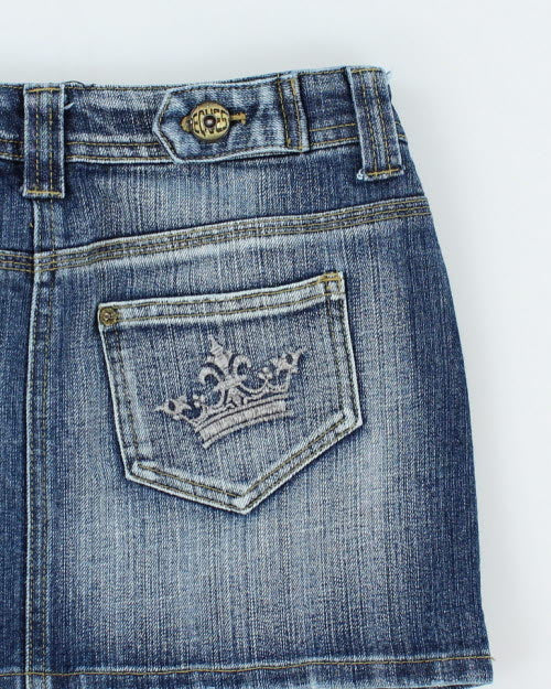 Y2k 00s Request Denim Skirt - XS