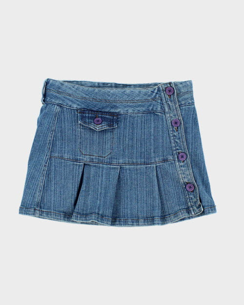 Y2k 00s Kayci Denim Mini Skirt - XS