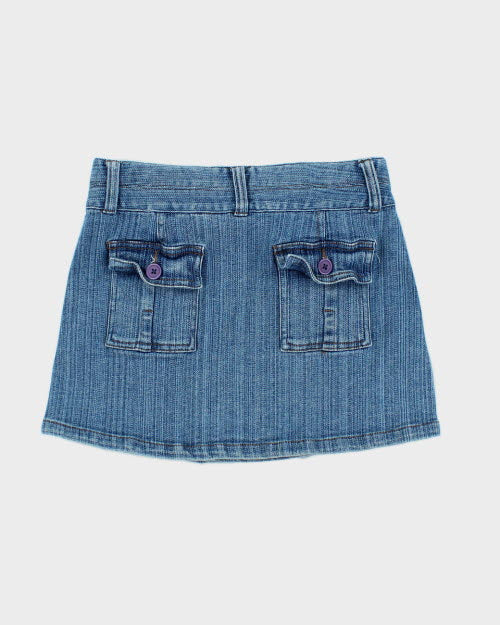 Y2k 00s Kayci Denim Mini Skirt - XS