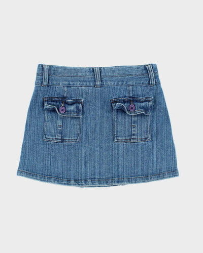 Y2k 00s Kayci Denim Mini Skirt - XS
