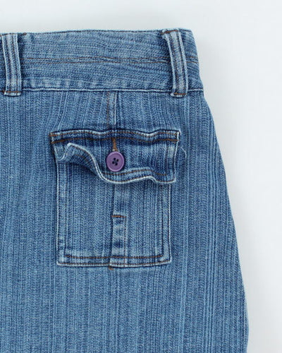 Y2k 00s Kayci Denim Mini Skirt - XS