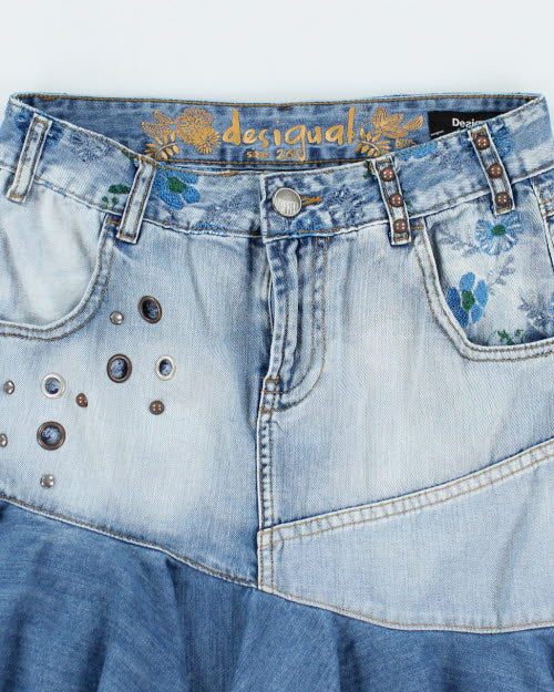 Desigual Denim Skirt - XS