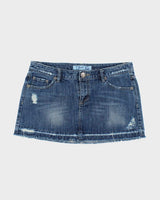 Y2k 00s TG Denim Skirt - L