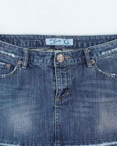 Y2k 00s TG Denim Skirt - L