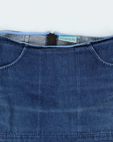 Y2k 00s Smoking Lily Denim Skirt - S