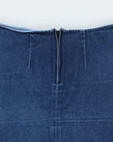 Y2k 00s Smoking Lily Denim Skirt - S