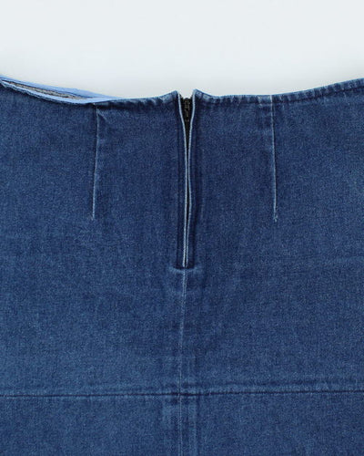 Y2k 00s Smoking Lily Denim Skirt - S
