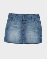Y2k 00s Guess Denim Skirt - S