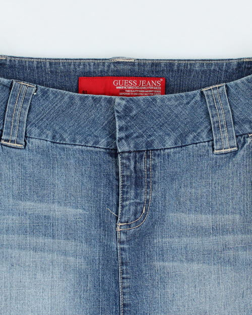 Y2k 00s Guess Denim Skirt - S