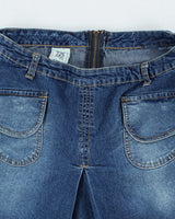 Y2k 00s 725 Denim Skirt - M