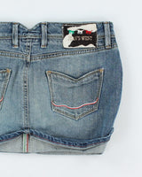 Y2k 00s Jeans West Denim Skirt - S