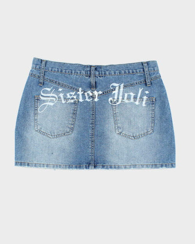 Y2k 00s Sister Joli Denim Skirt - S