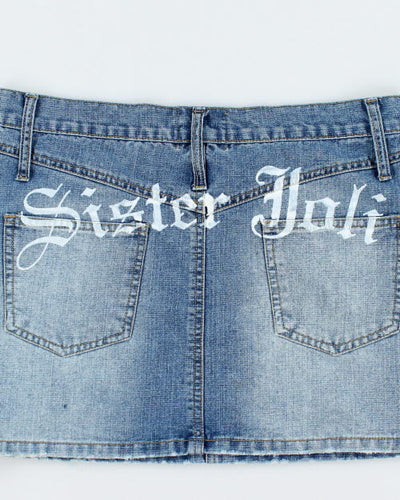 Y2k 00s Sister Joli Denim Skirt - S