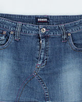 Y2k 00s Bongo Denim Skirt - M