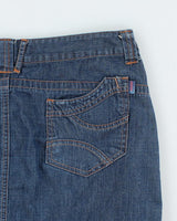 Y2k 00s Baleno Denim Skirt - L