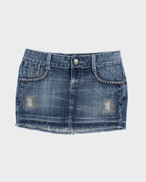Y2k 00s Guess Denim Skirt - XS