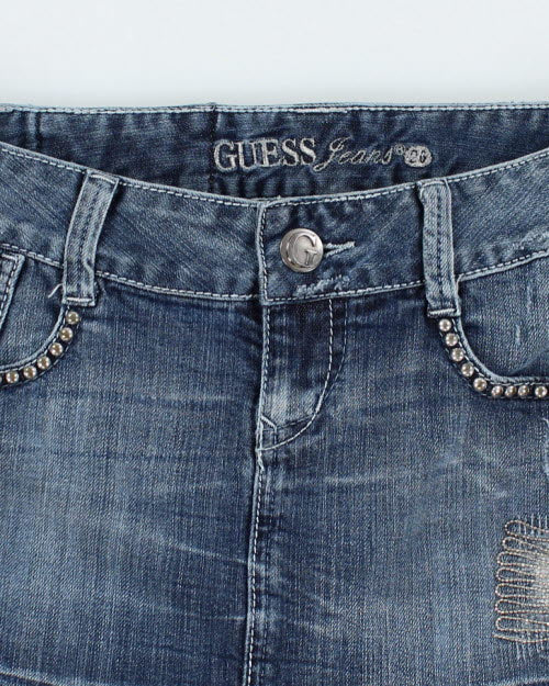 Y2k 00s Guess Denim Skirt - XS