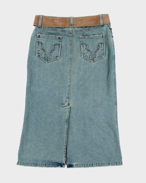 Y2k 00s Amore Jeans Denim Skirt - S