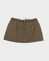 Y2k 00s 725 Khaki Skirt - M