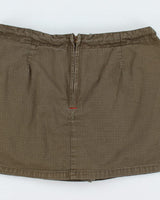 Y2k 00s 725 Khaki Skirt - M