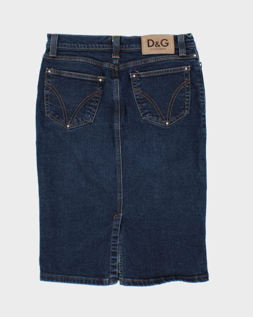 Vintage Dolce & Gabbana Denim Skirt - XS – Rokit