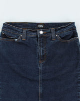 Vintage Dolce &amp; Gabbana Denim Skirt - XS