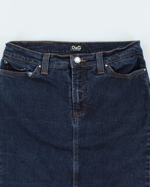 Vintage Dolce &amp; Gabbana Denim Skirt - XS