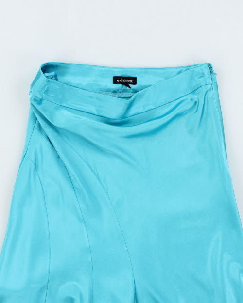 Y2k 00s Le Chateau Blue Skirt - XS
