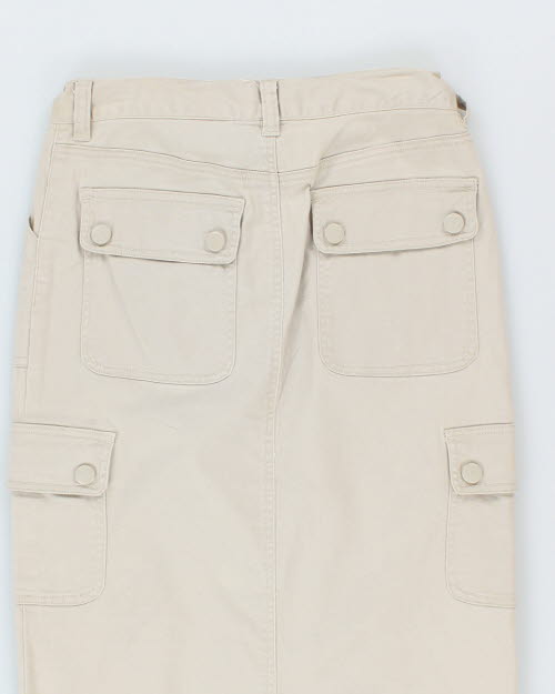 Y2k 00s Plugg Maxi Cargo Skirt - S